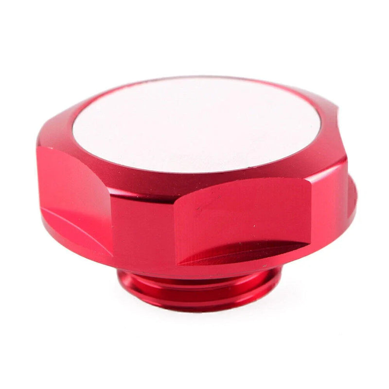 Nissan Models Red Engine Oil Filler Cap & Fuel Tank Cover
