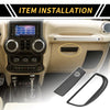 Jeep Wrangler JK (2007-2017) Black Glove Box Handle Switch Cover Trim