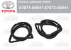 Toyota Land Cruiser Rear Door Weatherstrip LH RH Set (1984–1990)