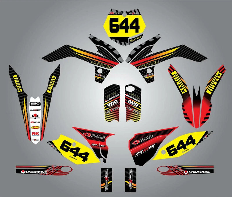 Honda CR 85 Custom Graphic Kit (2003-2013)