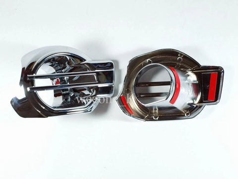 Ford Ranger Px Chrome Fog Light Covers (2012-2015)