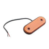 Trailer Truck Van 24V 20 LED Oval Side Marker Light Tail Lamp