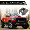 GMC Sierra 1500 Console Lid Armrest Cover Microfiber Leather Dark Gray
