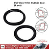 Pair Door Trim Rubber Fits Mazda Fighter B2200 Ford Ranger 2D Piackup 1999-06