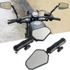 Honda Suzuki Yamaha Universal Adjustable Side Rearview Mirrors 8mm/10mm