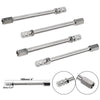 Auto Car Truck 4pcs Tyre Wheel Valve Extension Extender Cap Metal Stem