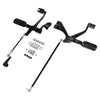 Harley Sportster XL883 Black Forward Control Pegs (2004-2013)