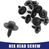 BMW E46 E60 E90 10 x Hex Head Metal Screws w/ Washer (2000-2012)