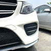 Mercedes-Benz GLE Front Bumper Side Grill Covers Deflectors (2015–2018)