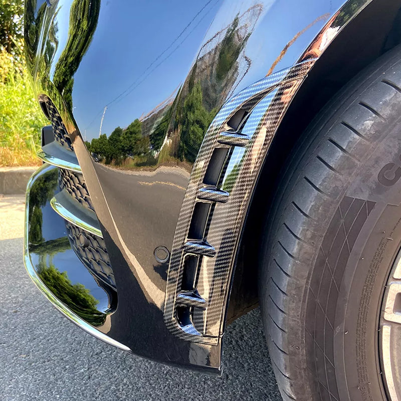 Benz GLE350 GLE450 Carbon Fiber Front Bumper Vent Trim (2020-2023)