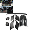 Land Rover Defender 90 110 9 Pcs Black Side Moulding Body Kits (20-23)