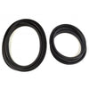 Windshield Weatherstrip Rubber Seal F+R Pair Fits Isuzu KB20 Faster 1972-80 D09