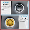 Land Rover Gold Tone Start Stop Button Cover