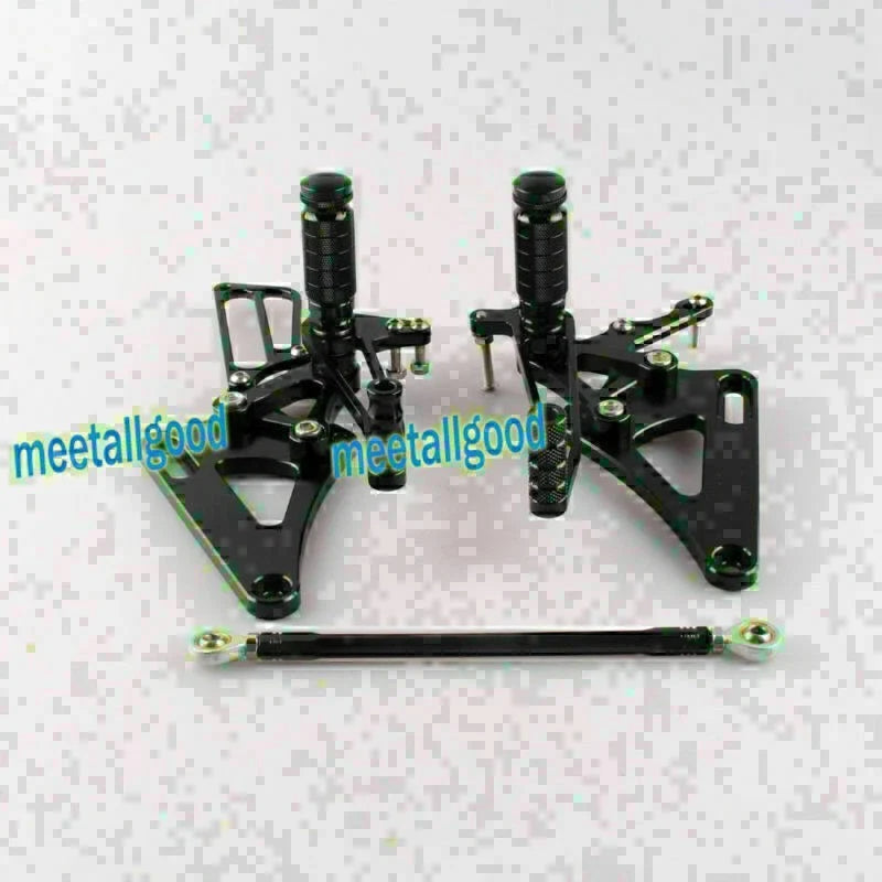 Honda CB400 VTEC (1999-2007) - Black GP Shift Aluminum Rearset Footpegs Kit
