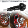 Motorcycle 10mm Aluminum Alloy Black Motorcycle Slider Frame / 1 Set / Bolt