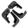 Peugeot 207 4 Pcs Black Splash Guards (2010)