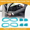 Jeep Renegade Light Blue Interior Door Handle Bowl Cover Trim (15-23)