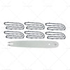 MS170 MS171 MS200 14'' Chainsaw Chain & Guide Bar 3/8LP .043 50DL (2002-2018)