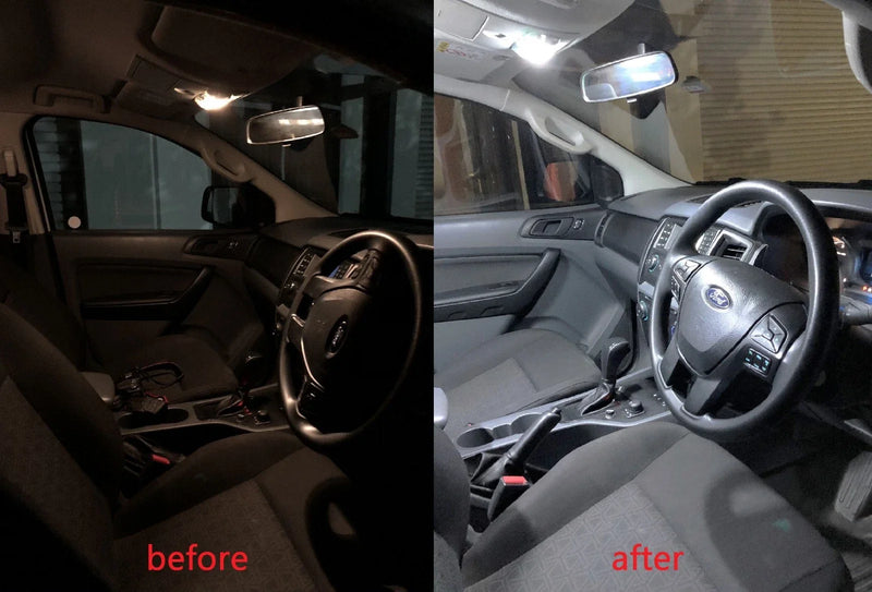 Ford Ranger PX2 PXLT FX4 Wildtrak XL XLS LED Interior Exterior Lights