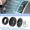 Ford E150 E250 E350 F150 F250 F350 AC Compressor Clutch Kit (2000-2023)