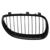 BMW E60 Front Grille Glossy Black (2003 - 2009)