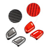 Volvo XC40 S60 Red Carbon Fiber Gear Shift Knob Cover (2020-2023)