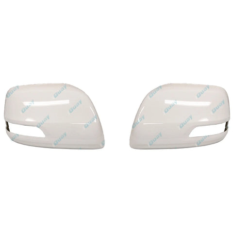 Toyota Landcruiser 200 Series Genuine White Mirror Covers 2 x (2012-on)