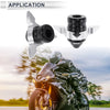 Make Model 0.59" Aluminum Alloy Plastic Motorcycle Slider Frame 2 x Pcs