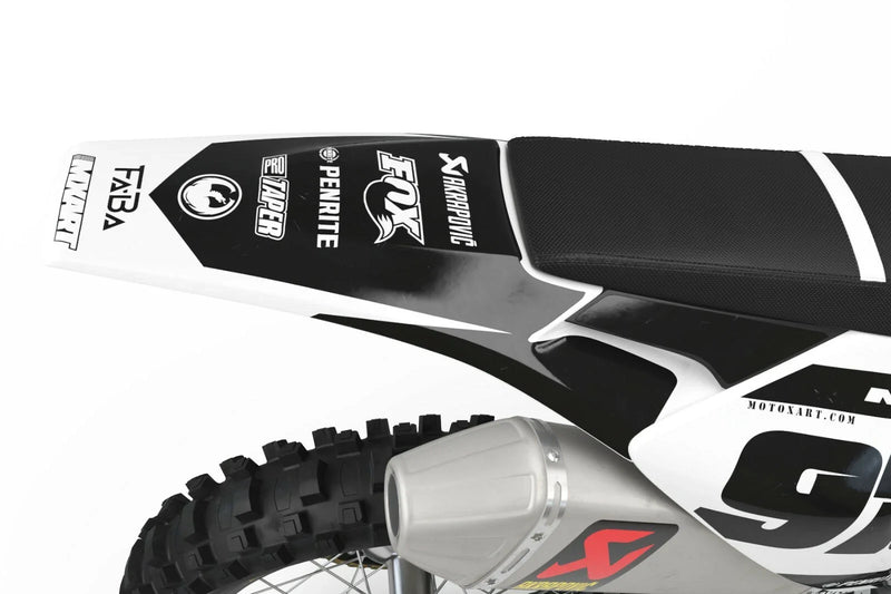 Husqvarna TC 2019-2020 BURN STYLE Stickers Custom Decal Kit