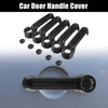 Jeep Wrangler 2007-2018, Dodge Black 5 x Exterior Door Handle Covers
