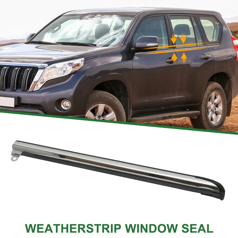 Toyota Land Cruiser 1pc Rear Right Weatherstrip Window Seal