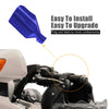 Yamaha 2 x Blue Plastic Motorcycle Handlebar Brush Bar Hand Guard Handguard