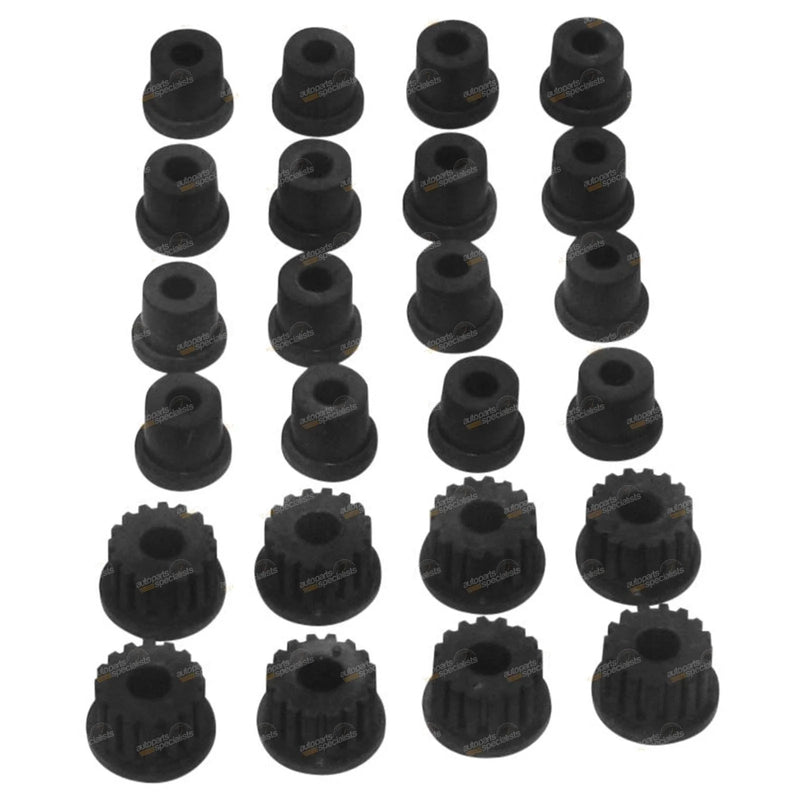 Suzuki Sierra LJ SJ Set of 4 Bolts & Bushings 50mm Raised Leaf Springs