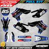 Yamaha YZF 450 Fury Style Full Decal Kit (2010-2013)