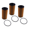 Ford E350 E450 F250 F350 F450 F550 F650 F750 Super Duty 3 x Oil Filter