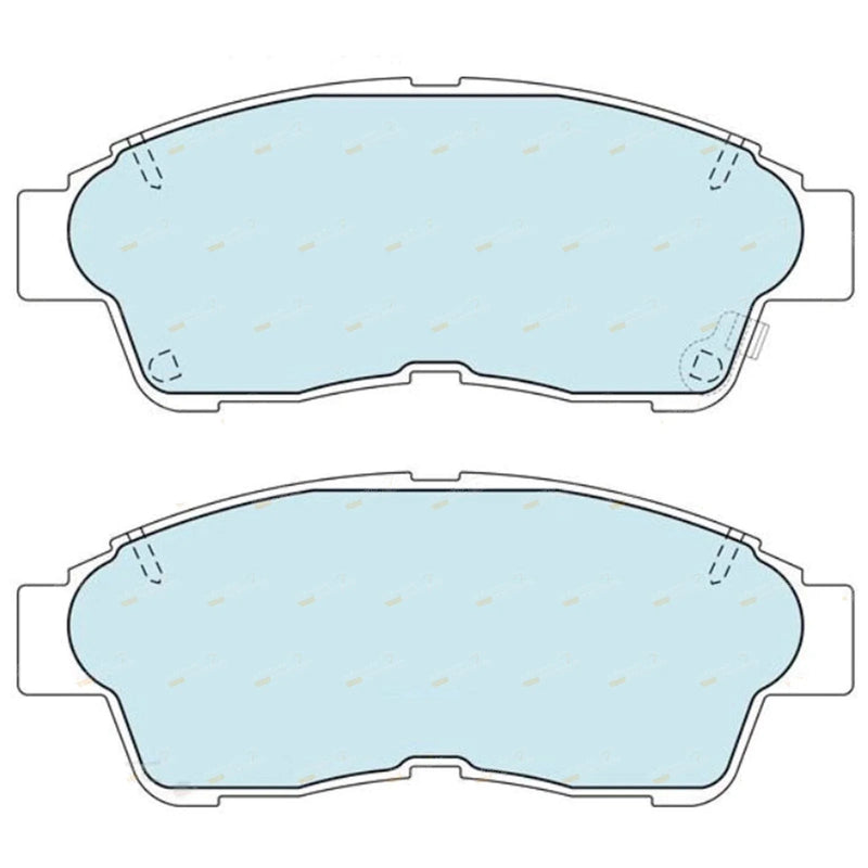 Toyota Cresta LX90 1JZ-GTE GCT Disc Brake Pad Set (1993–1996)