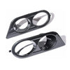 BMW E46 M3 Carbon Fiber Front Bumper Fog Light Covers (2001-2006)