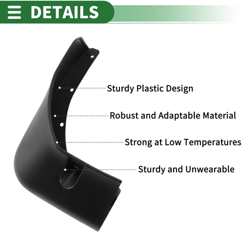 Nissan Tiida Mud Flaps Splash Guards 1 Set (2016-2021)