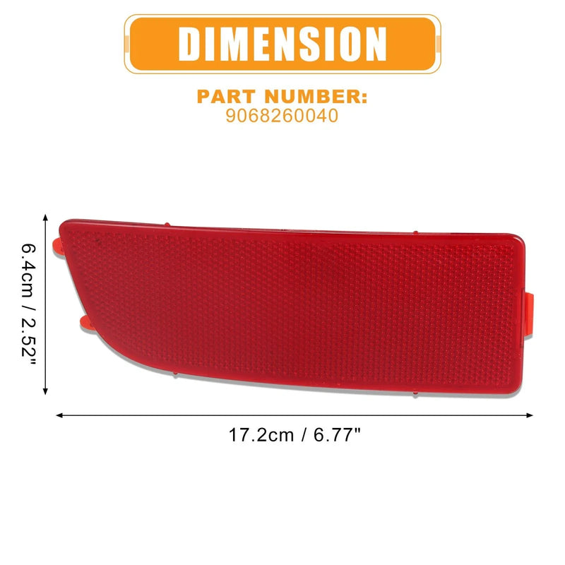 Mercedes-Benz Sprinter 250 350 Front Left Bumper Reflector (2006-2016)