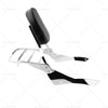Yamaha Vstar 650 400 Chrome Backrest Sissy Bar Luggage Rack (98-18)