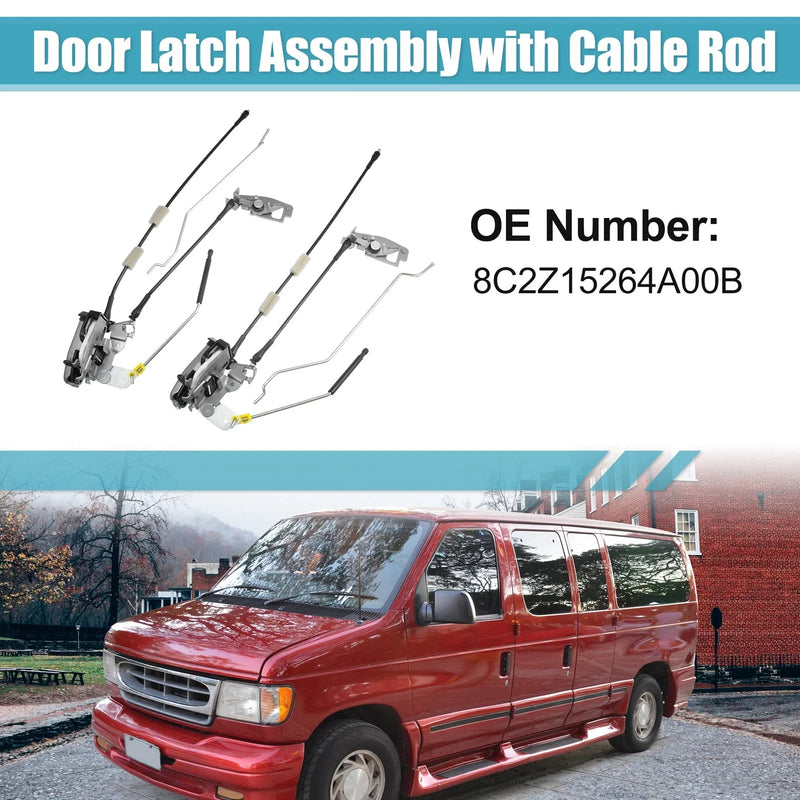 Ford E150 Door Latch Assembly Set (2004-2014)