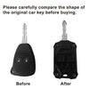 Jeep Wrangler JK Red Key Fob Shell Case Cover (2007-2017)
