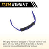 Jeep Wrangler (2018-2023) Blue 2 x Headrest Grab Handles