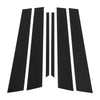 Nissan Maxima 6 Pcs Black Door Pillar Window Trim (2000-2003)