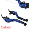 STREET TWIN THRUXTON / StreetCup CNC Blue Extendable Brake Clutch Levers