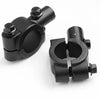 22mm 7 / 8" Handlebar Custom Mirrors Black 10mm Clamp On Mount Adapter