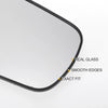 Ford Fiesta Right Side White Mirror Glass (2002-2005)