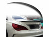 Mercedes Benz CLA C117 4D Carbon Fiber Look ABS Boot Spoiler (2013-2019)
