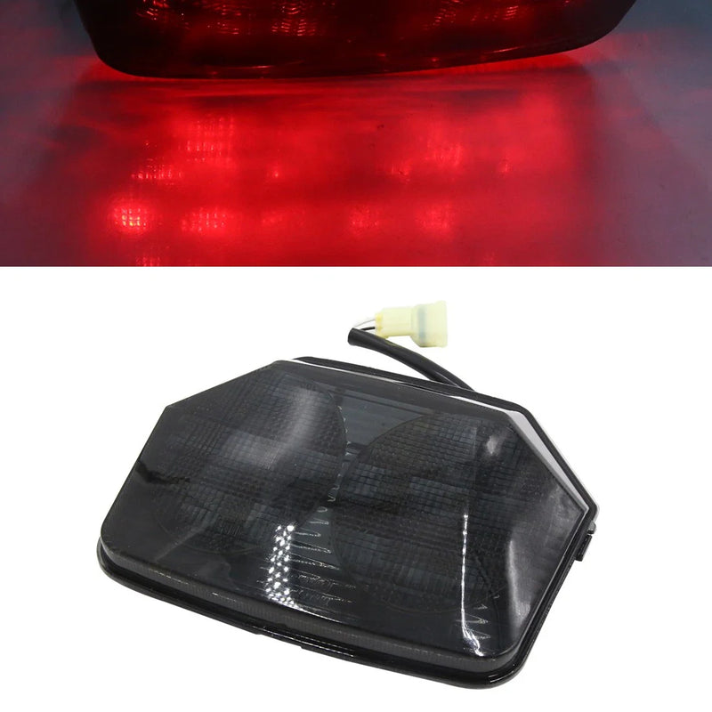Honda CB400 Tail Light / 13.5V / Black Shell Red LED Brake