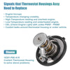Honda Pilot Engine Coolant Thermostat Housing (2003-2008)